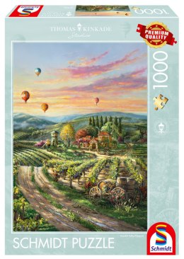 PQ Puzzle 1000 pcs. THOMAS KINKADE A vineyard in the valley