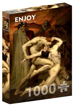 1000 piece puzzles Dante and Virgil in Hell by William-Adolphe Bouguereau