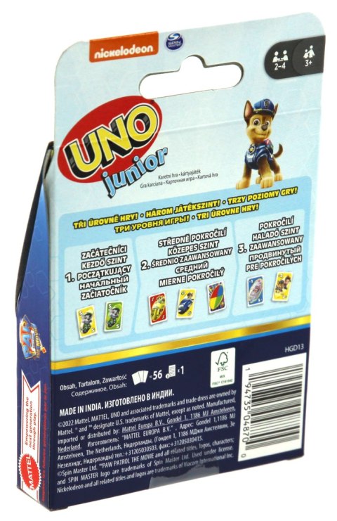 Uno Junior (Paw Patrol)