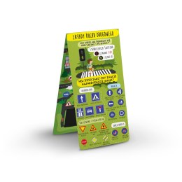 EDUCATIONAL MAGNETIC BOOKMARK ROAD SIGNS