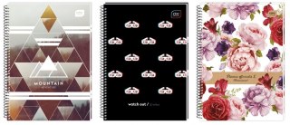 BOOKBOOK A4 100 SHEETS LINE OF MIX PATTERNS INTERPRINT