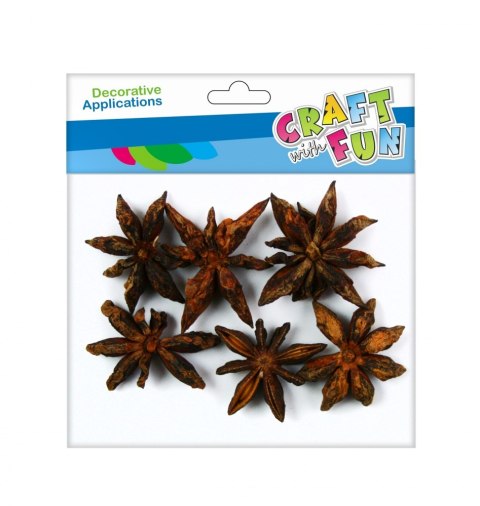 DECORATIVE NATURE ANISE 3CM CRAFT WITH FUN 463842