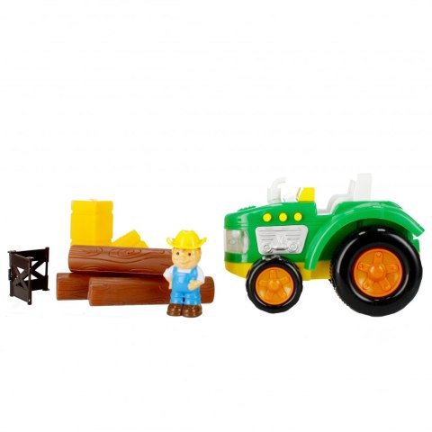 TRACTOR WITH ACCESSORIES FARMER MEGA CREATIVE 500633