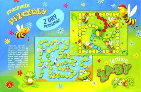 Busy Bees, Lazy Frogs - 2 games