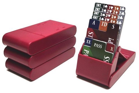 Bridge (accessories) - Bidding Box - set of 4 (HG)