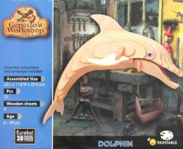 Gepetto wooden puzzle - Dolphin (Dolphin)