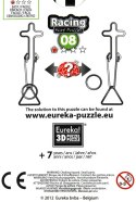 Wire puzzle RACING No. 08 - level 1/4