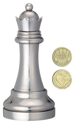 Chess Series (Silver) - Cast Queen Puzzle (Queen)