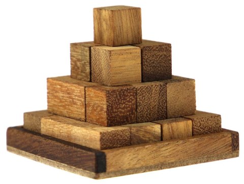 The Inca Pyramid wooden puzzle