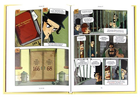 Paragraph comic - Sherlock Holmes. Shadow of Jack the Ripper.