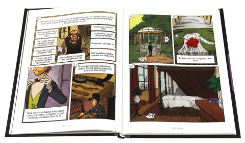 Paragraph comic - Sherlock Holmes. Mystical investigation.