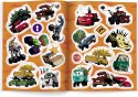 DISNEY/PIXAR CARS ON THE ROAD. COLORING BOOK WITH AMEET STICKERS NA-9131 AMEET