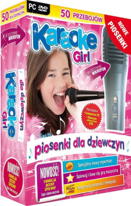 Karaoke Girl Headset with Microphone (PC-DVD)