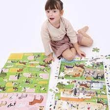 PUZZLE 84 ELEMENTS HORSE STUD CZU CZU 491255