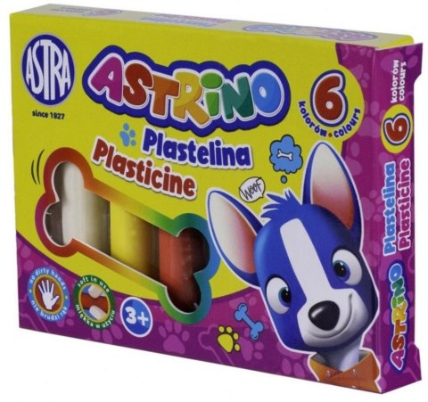 PLASTICIN 6 COLORS ASTRINO AS PUD ASTRA 303221001 ASTRA