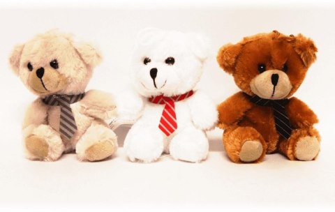 Teddy Bear 15 CM SITTING WITH A TIE DEEF 3634 DEEF