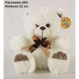 Teddy bear with a bow sitting 22cm DEEF 2969 DEEF
