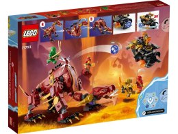LEGO® Ninjago - A lava dragon that transforms into a wave of fire