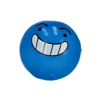 GLOWING RUBBER BALL 6CM MOUTH FOL 567894 ZAWADA