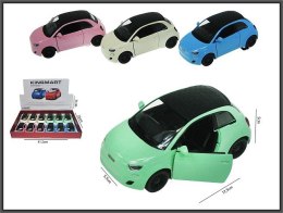 FIAT 500E 1:28 WITH DRIVE AND OPENING DOORS PASTEL HIPO COLORS