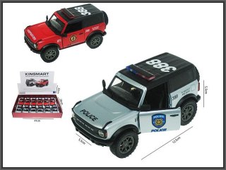 FORD BRONCO BACK 1:34 POLICE FIRE DEPARTMENT WITH DRIVE AND OPENING HIPO DOORS