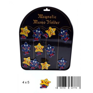 SMILE MAGNET 6 CM STARS TRAY 12 PCS. MIDEX KD1708 TOYS