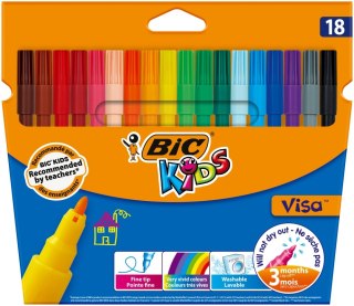 PEN 18 COLORS KID VISA BIC 8871471BC BIC