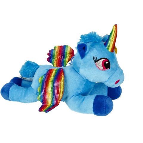 UNICORN PLUSH TOY 30CM LYING RAINBOW DEEF DE.03605 DEEF