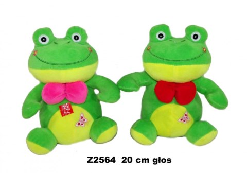 PLUSH TOY FUN WITH VOICE 20CM SITTING WITH BOW SA SUN-DAY