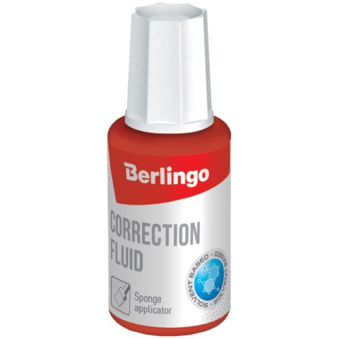 BERLINGO LIQUID CONCEALER, 20 ML, SOLVENT BASED, SPONGE APPLICATOR CDC