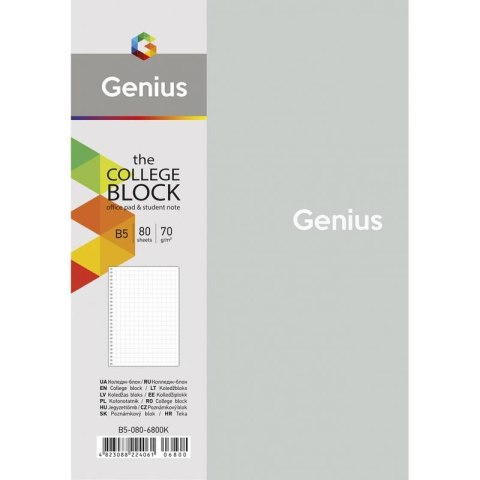 BOOKBOOK B5 80 SHEETS GRID ASTRA 104021025 CLASS