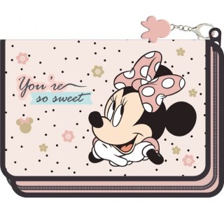 PENCIL CASE 1 ZIPPER 1 FLIP WITH EQUIPMENT MINNIE BENIAMIN 110107 BEN BENIAMIN