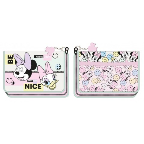 PENCIL CASE 1 ZIPPER 1 FLIP WITH EQUIPMENT MINNIE MOUSE BENIAMIN 111225 BEN BENIAMIN