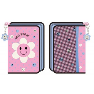 PENCIL CASE 1 ZIPPER 1 FLIP WITH EQUIPMENT SMILE BENIAMIN 111169 BEN BENIAMIN