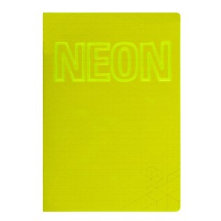 NOTEBOOK A4/42K GRID BIND PP NEON FOL A 10 KOH-I-NOOR ZES-A442KR KOH-I-NOOR