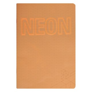 NOTEBOOK A4/42K GRID BIND PP NEON FOL A 10 KOH-I-NOOR ZES-A442KR KOH-I-NOOR