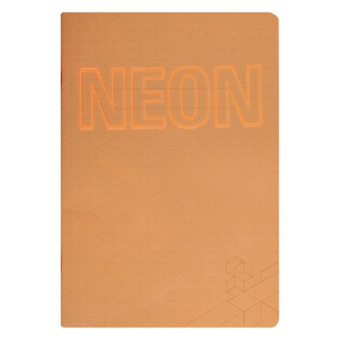 NOTEBOOK A4/42K GRID BIND PP NEON FOL A 10 KOH-I-NOOR ZES-A442KR KOH-I-NOOR