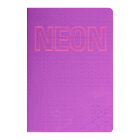 NOTEBOOK A4/42K GRID BIND PP NEON FOL A 10 KOH-I-NOOR ZES-A442KR KOH-I-NOOR