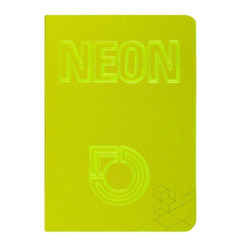 NOTEBOOK A5/42K LINE BIND PP NEON FOL A 10 KOH-I-NOOR ZES-A542LI KOH-I-NOOR