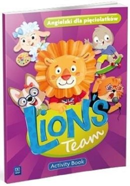 English language Lion's Team Activity Book kindergarten Five-year-old