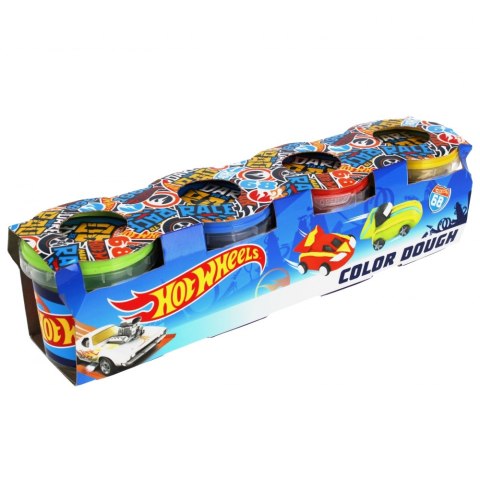 PLASTIC MASS HOT WHEELS OP4PCS ROLLS PLAY MEGA CREATIVE 479756