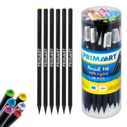 WOODEN PENCILS WITH CRYSTAL 48 PCS. TUBE PRIMA ART 360526
