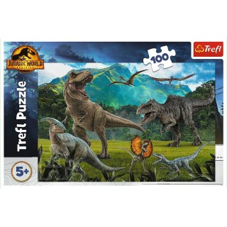 PUZZLE 100 PIECES JURASSIC PARK TREFL 16441 TR