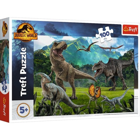 PUZZLE 100 PIECES JURASSIC PARK TREFL 16441 TR