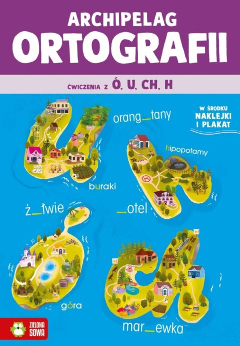 KSIAZECZKA EDUK A4 ARCHIPELAG ORTOGRAF 461 NA ZS WYDAWNICTWO ZIELONA SOWA