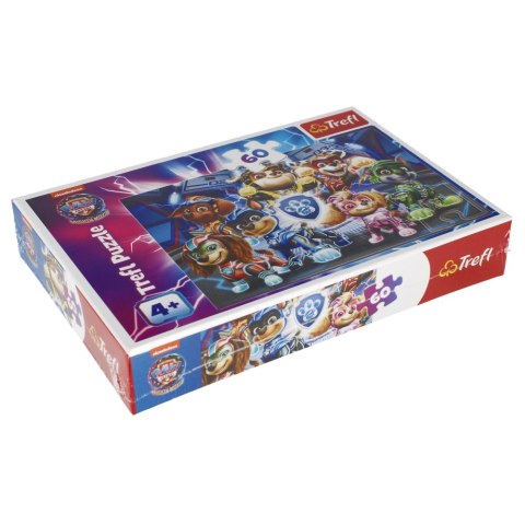 PUZZLE 60EL PRZYGODY BOHATERÓW MIASTA PUD TREFL 17385 TR TREFL