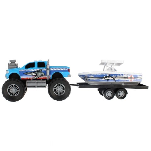 Off-road tow truck with a boat MEGA CREATIVE 462786