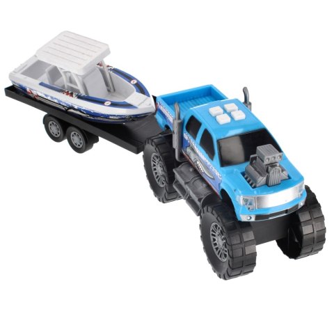 Off-road tow truck with a boat MEGA CREATIVE 462786