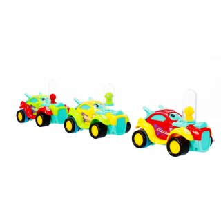 RACING CAR 13 CM CARTOON MIX MEGA CREATIVE 482054