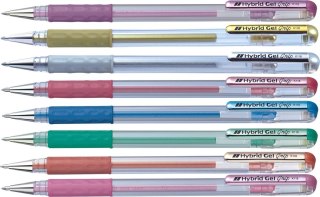 GEL PEN 0.8MM PENTEL K118-W WHITE